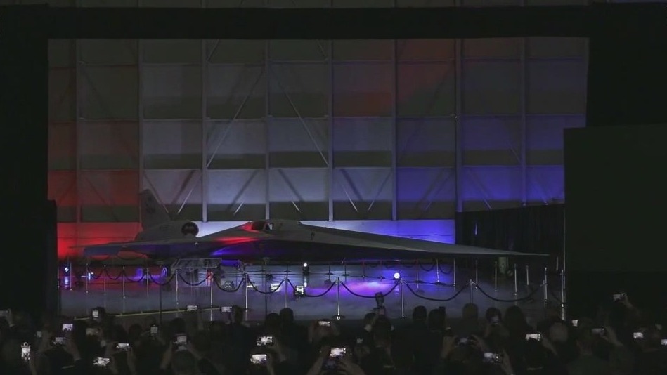 NASA unveils super quiet X-59 supersonic jet