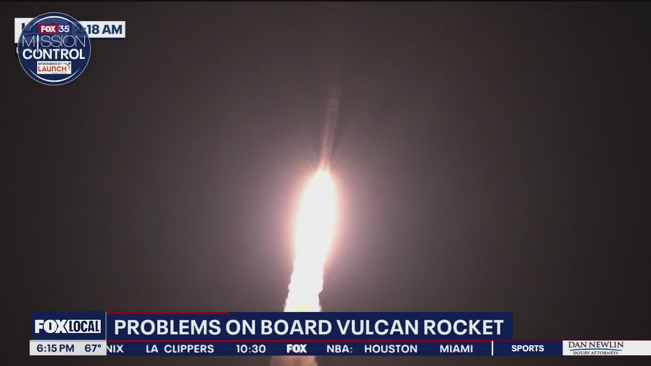 Astrobotic moon lander experiences issues after launch