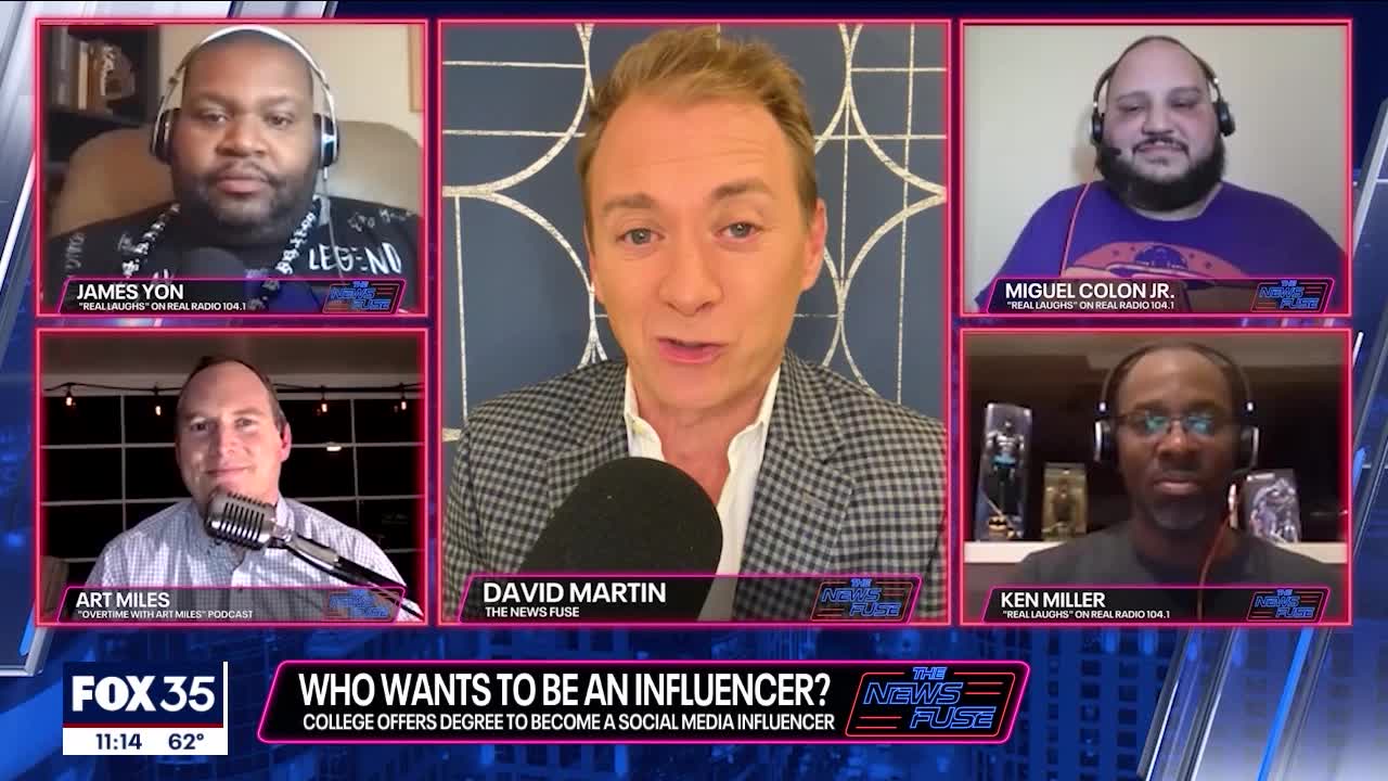 News Fuse: Go to school to be a social media influencer