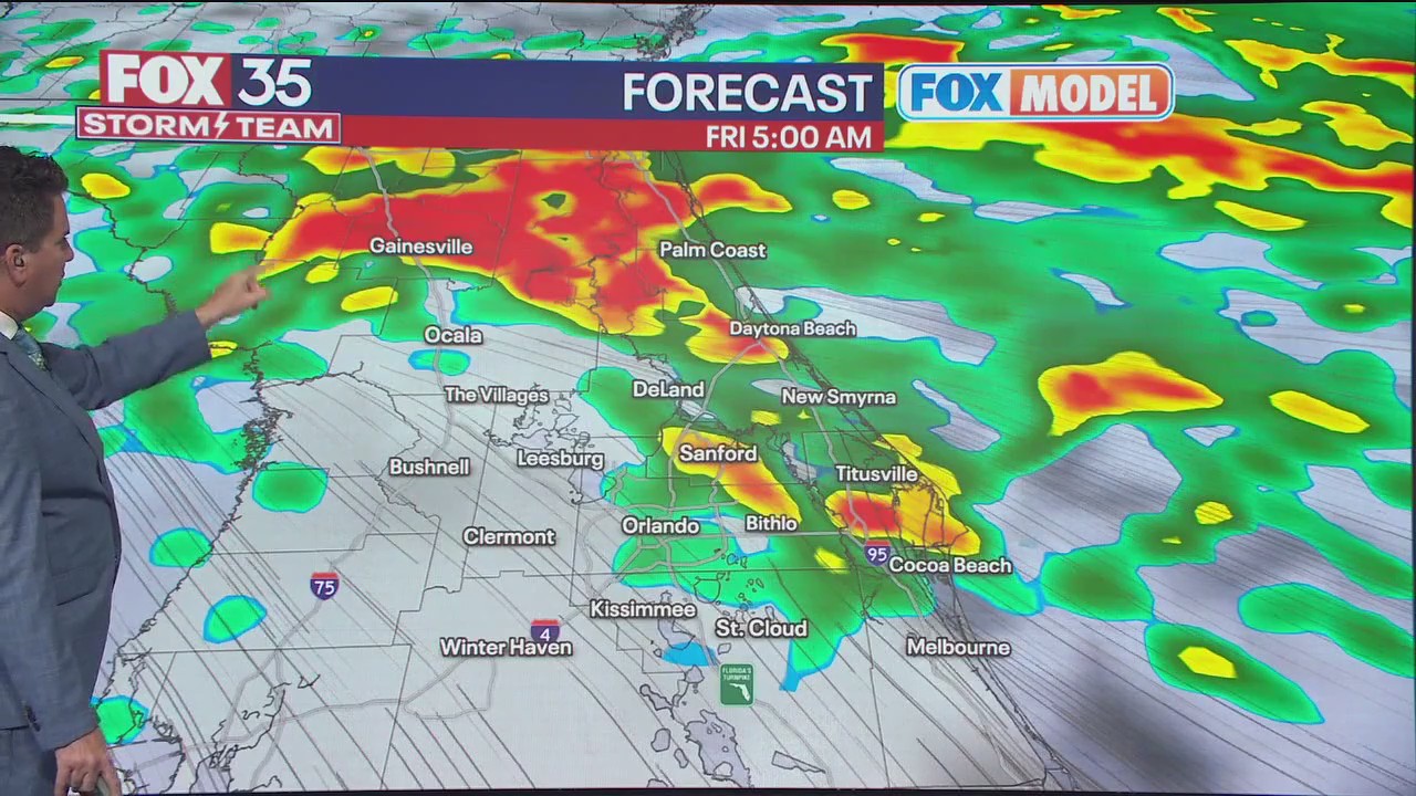 More rain on the way in Central Florida this week