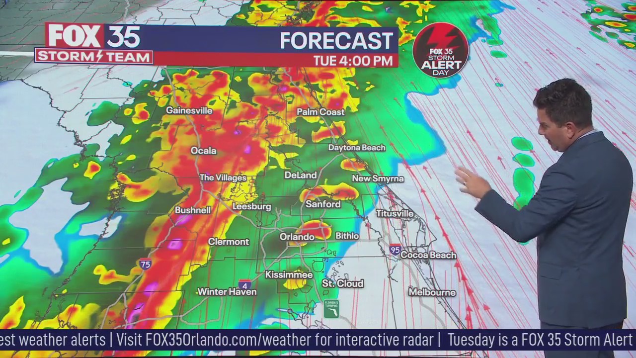 Florida severe weather: 11:30 a.m. update