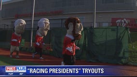 Nationals hold racing presidents tryouts