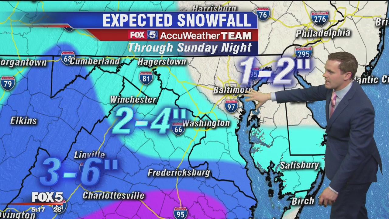 FOX 5 Weather forecast: Friday, January 11 | FOX 5 DC