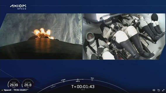 SpaceX, Axiom Space launch first crewed mission of 2024