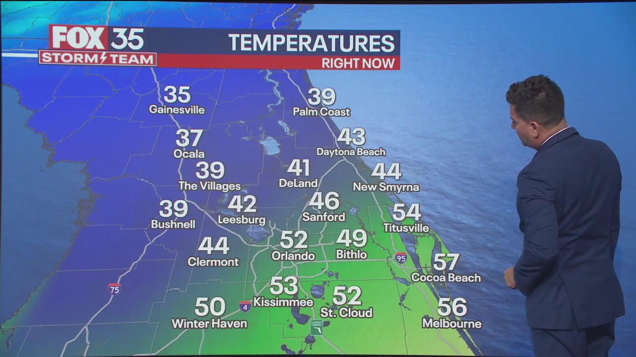 Cold air sparks Weather Impact Day in Central Florida