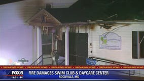 Fire breaks out at Montgomery County pool and day care center