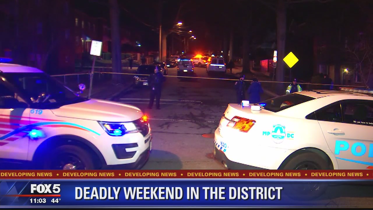 Four killed in DC from shootings Saturday | FOX 5 DC