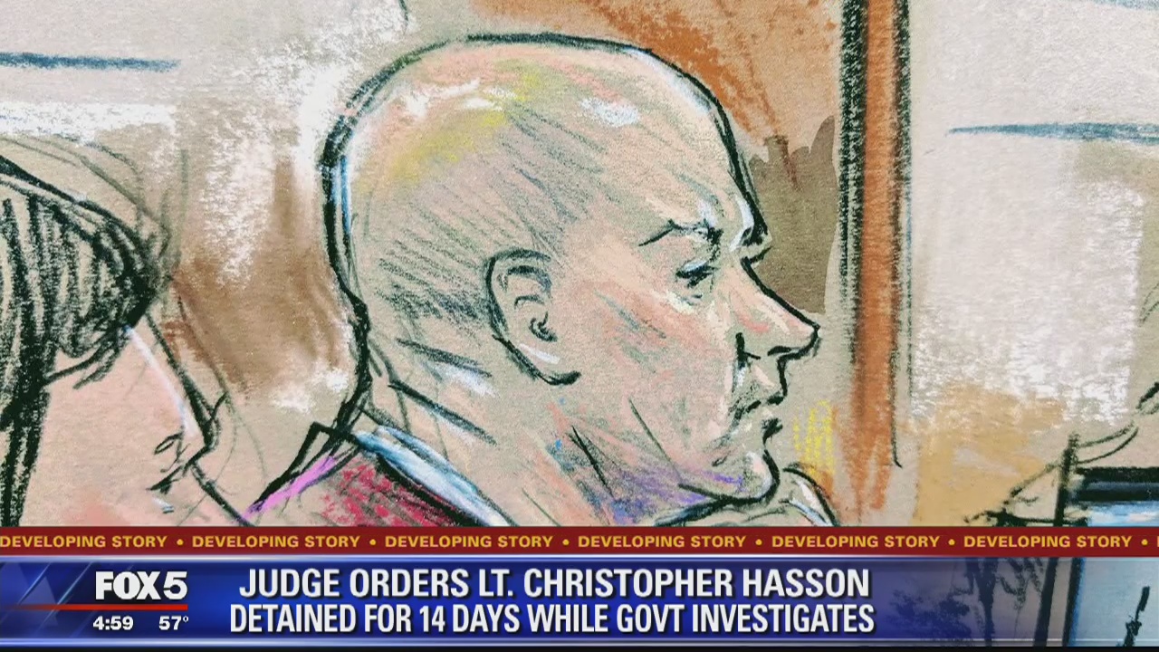 Arrested Coast Guard officer held without bond