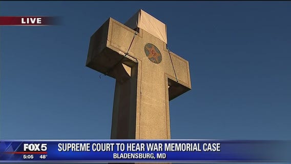 Supreme Court to hear Bladensburg Peace Cross case on Wednesday