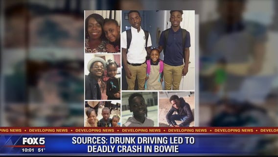 Sources: Drunk driving led to deadly crash in Bowie