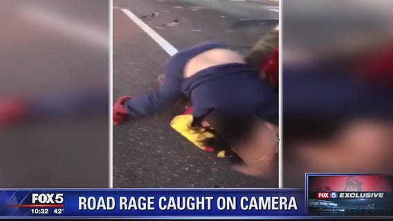 Video of DC Uber ride shows road rage, crash and street fight