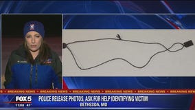 Police release photos to help I.D. Montgomery County homicide victim