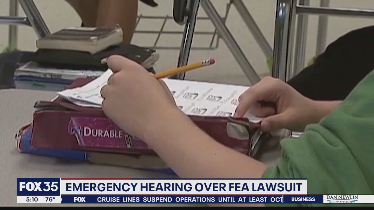 Emergency hearing over FEA lawsuit