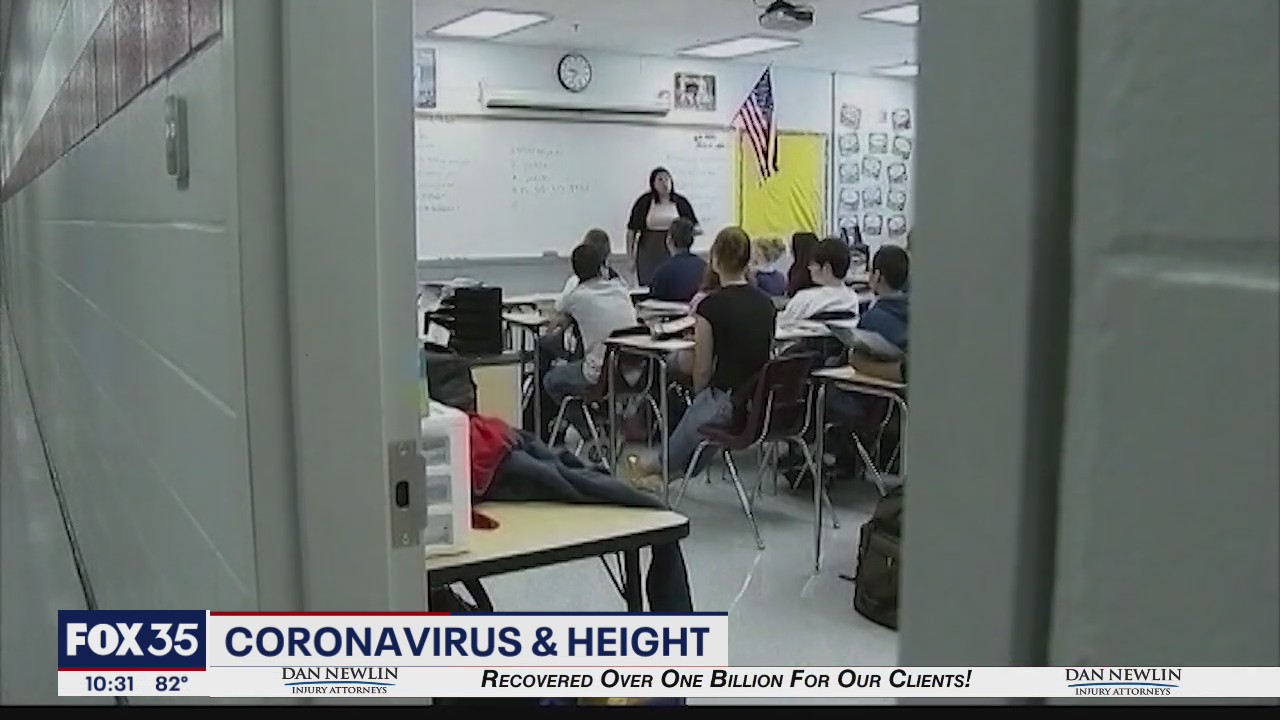 Height and age impact spread of coronavirus, says study