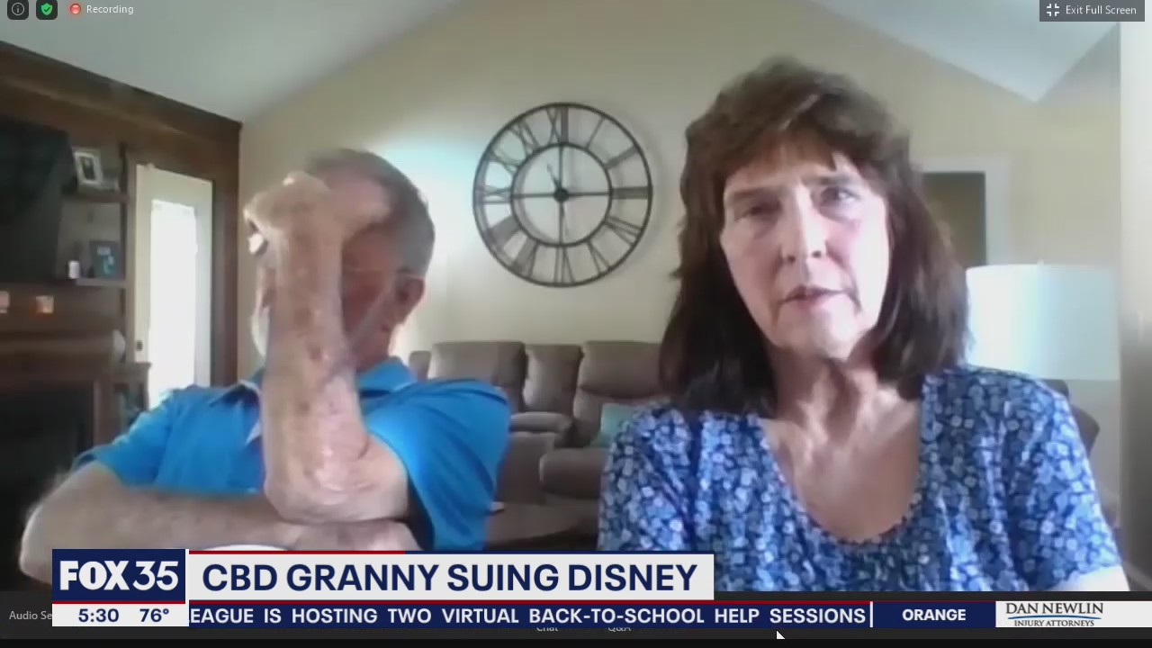 Woman suing Disney after arrest over CBD oil