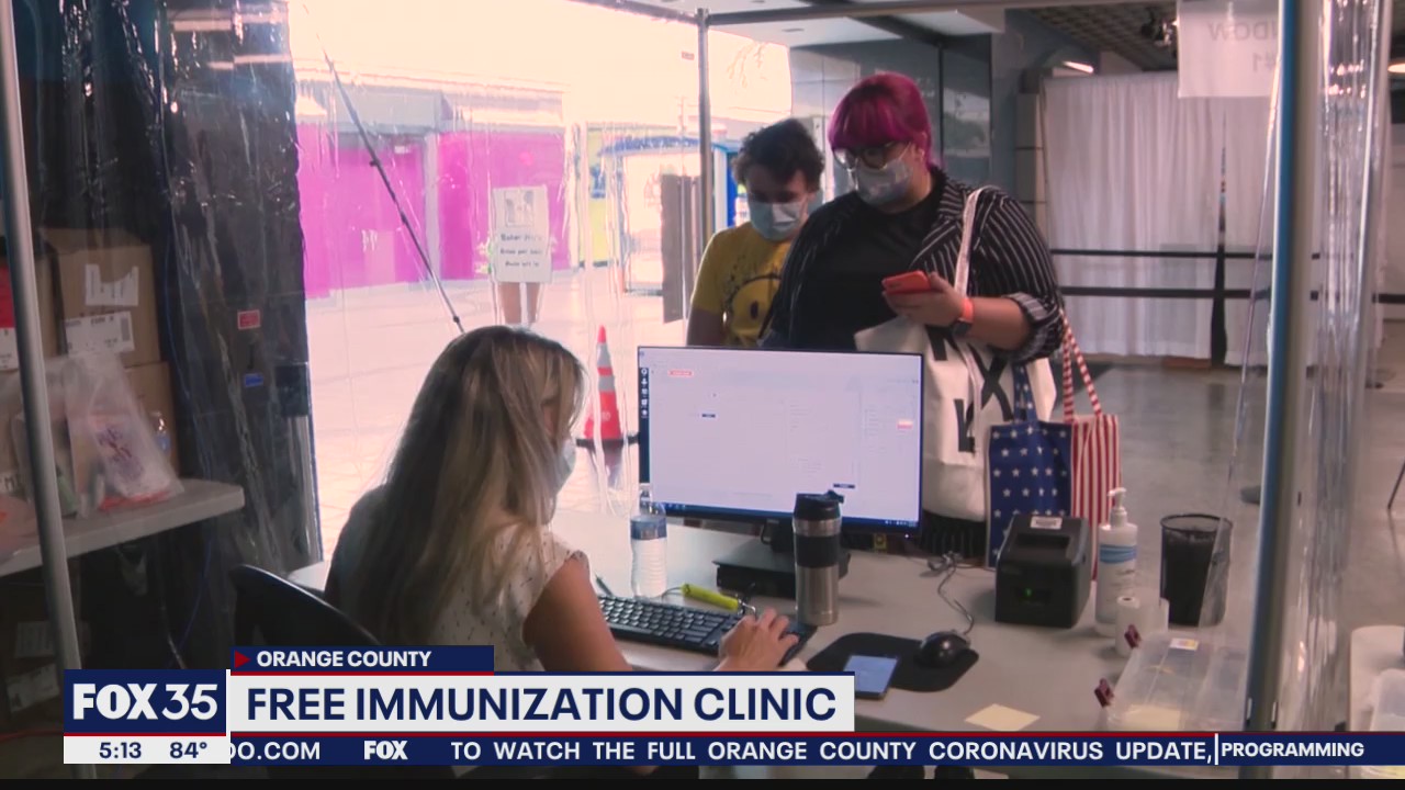 Free immunization clinic