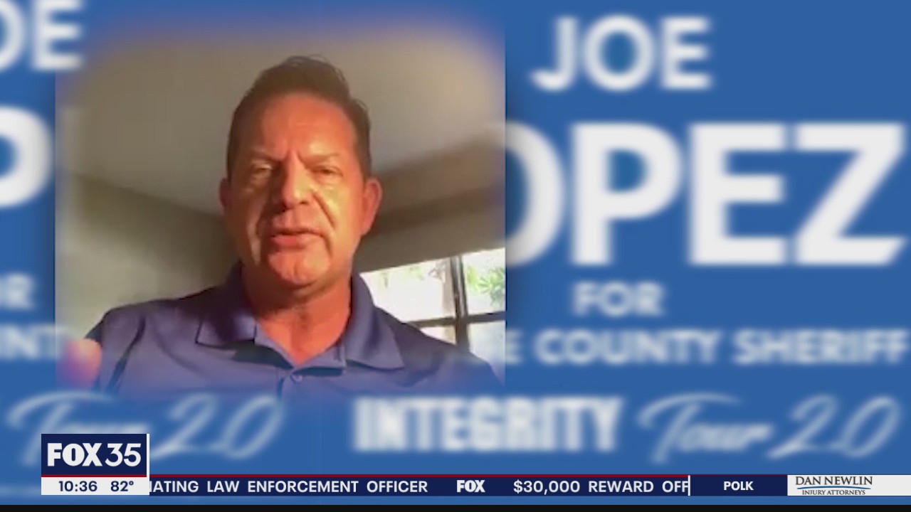 Candidate for Orange County Sheriff says signs are being stolen