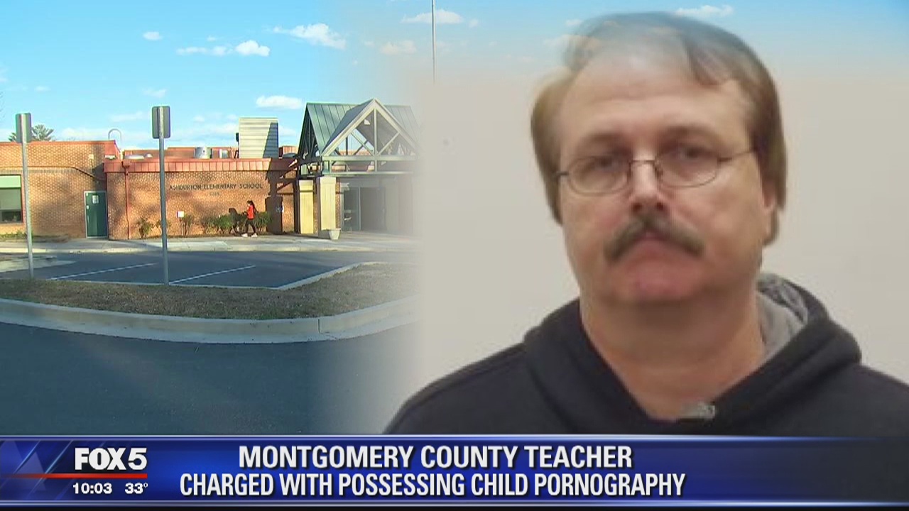 Maryland teacher arrested on child porn charges