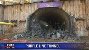 Purple Line reaches milestone with semi-completion of tunnel