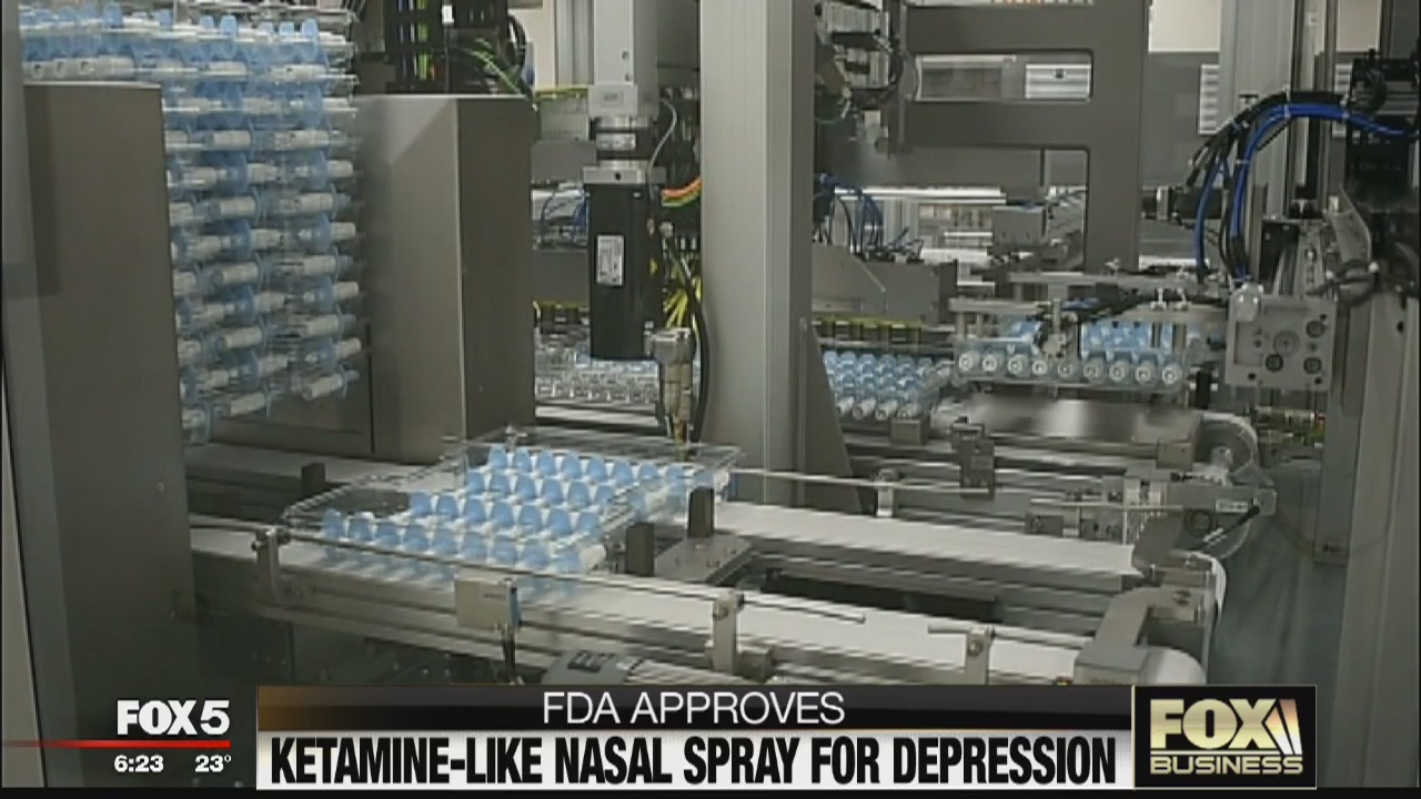 FOX Business Beat: Ketamine-like drug approved for severe depression; Weird Uber items left behind