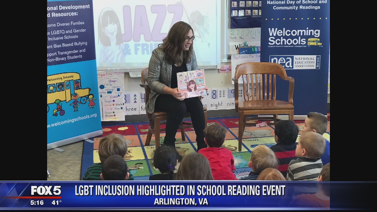LGBTQ inclusion highlighted in school reading event in Arlington