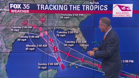 Laura and Marco will be in Gulf at the same time