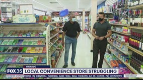 Convenience store in tourist district struggling