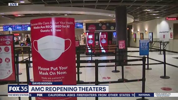 AMC reopening theaters