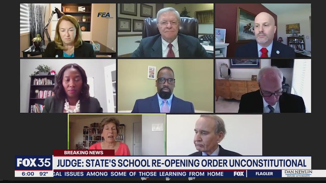 Judge rules order to reopen schools unconstitutional