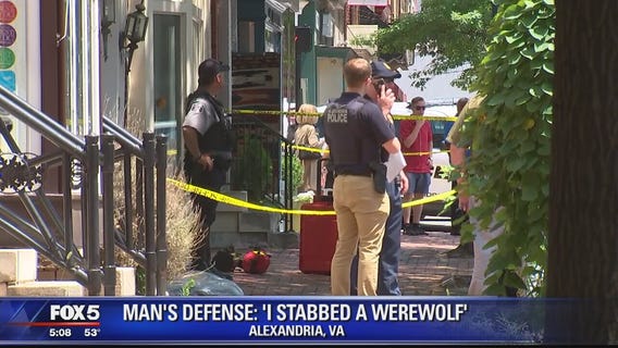 Man's defense: 'I stabbed a werewolf'