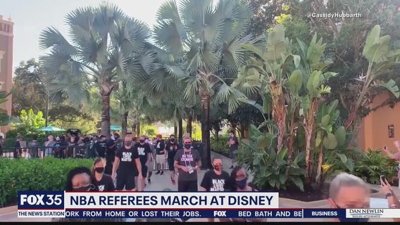 NBA referees talk boycott and solidarity march