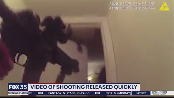 Officer's body camera shows exchange of gunfire with suspect