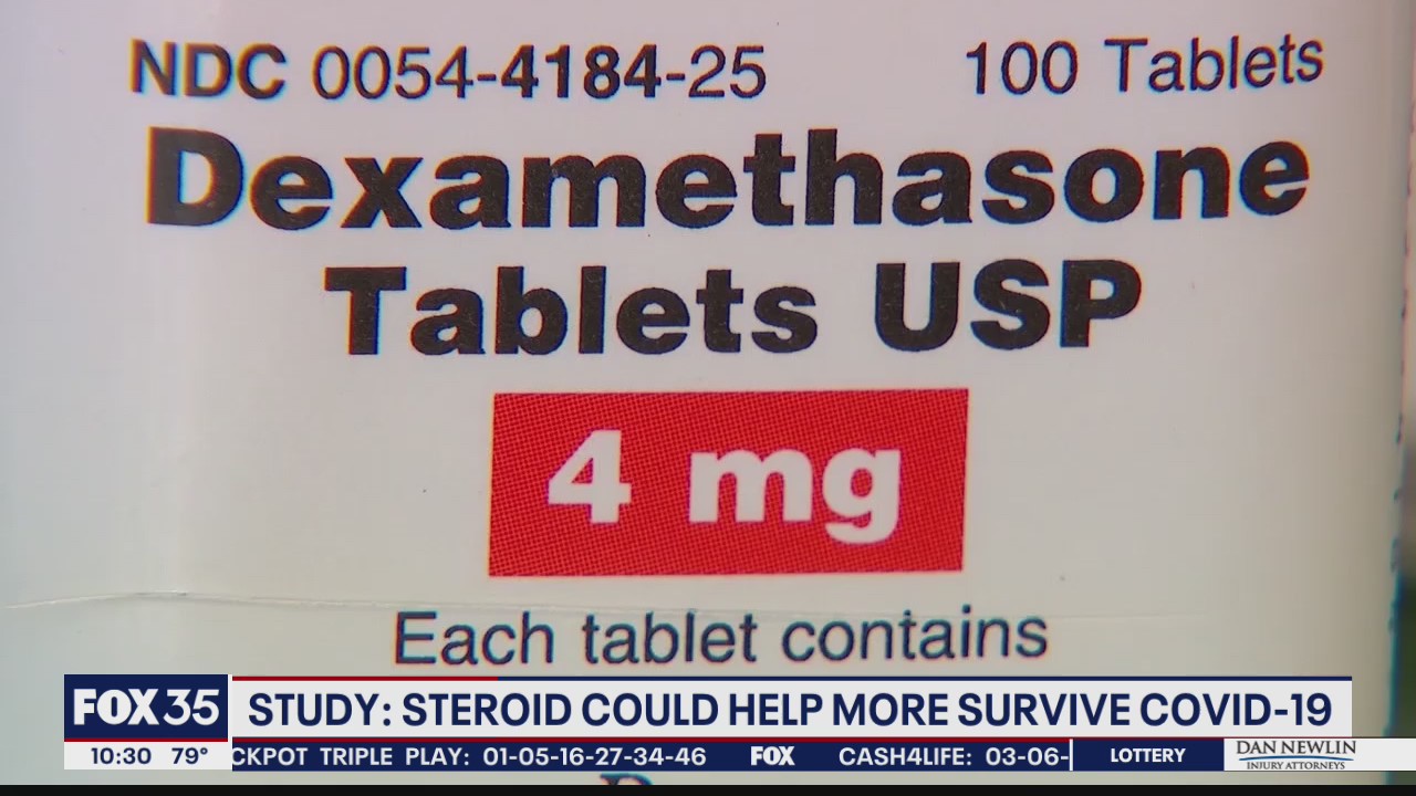 Study shows steroid could help more survive COVID-19
