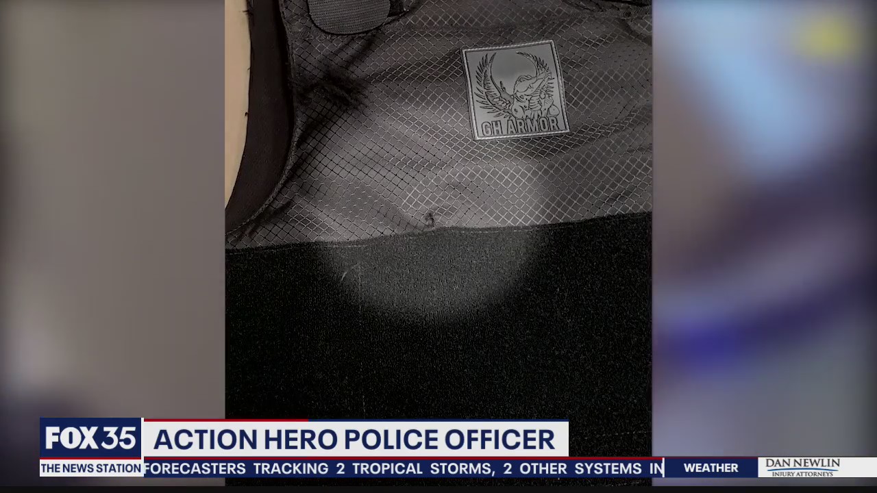 Officer saved by bulletproof vest is no stranger to danger