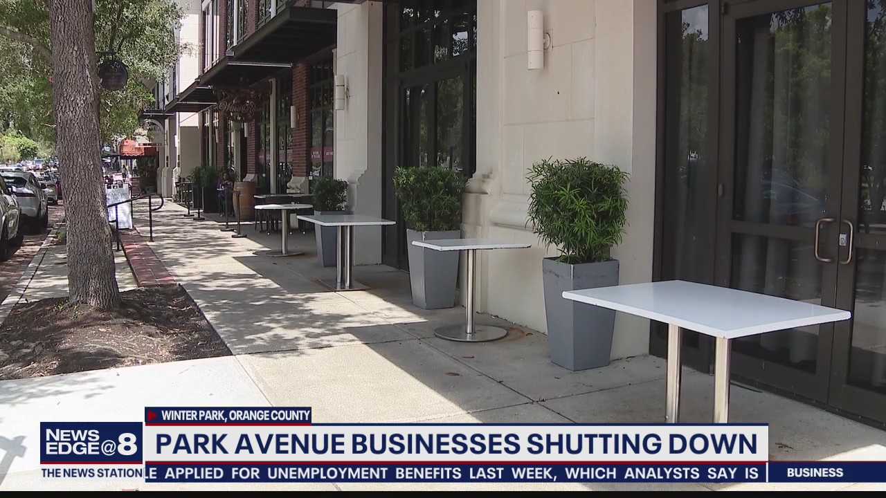 Several Park Avenue businesses shutting down