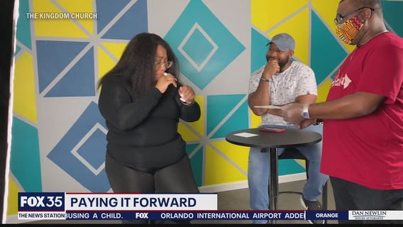 Paying it Forward: Church helps cancer survivor who lost everything