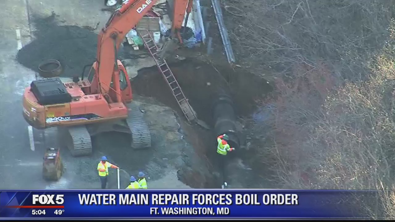 'Boil Water Advisory' in Prince George's County