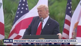 President Trump makes campaign stop in Florida