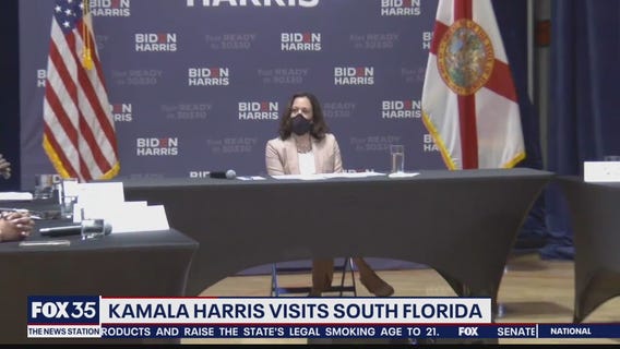Sen. Kamala Harris visits South Florida