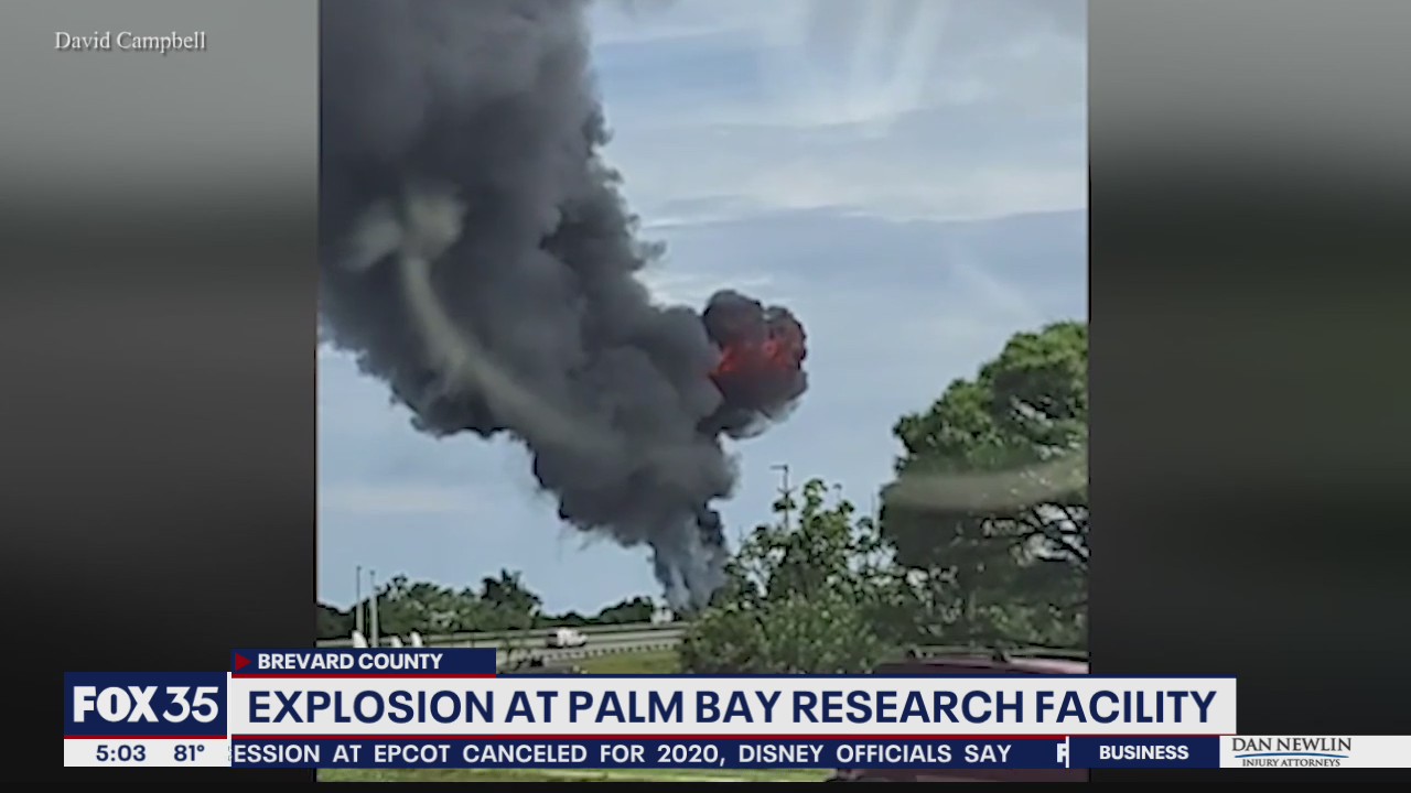 Explosion rocks Palm Bay
