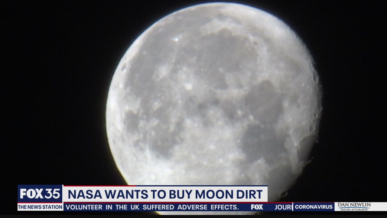 NASA wants to pay companies to collect dirt from the Moon for them