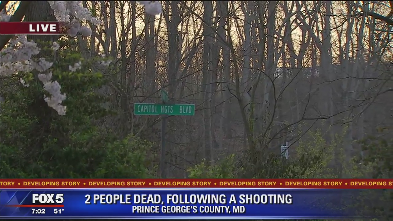 Prince George's County police investigating deadly double shooting
