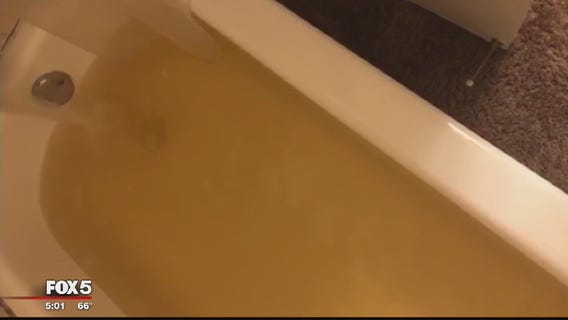 Residents live with murky water for days in Waldorf