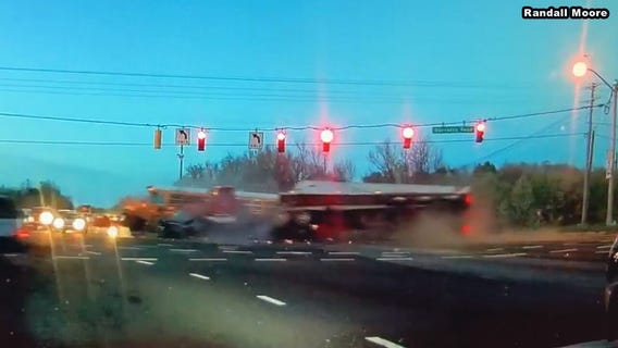 Prince George's County deadly crash involving school bus caught on camera