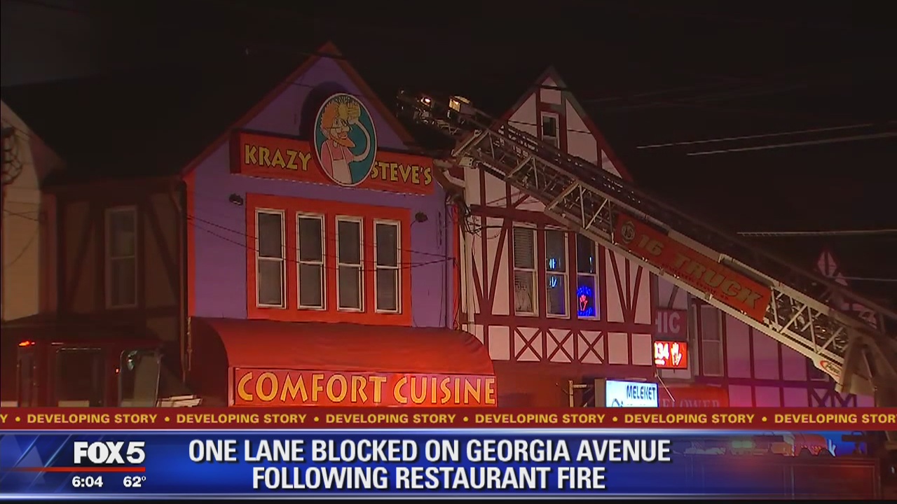 Fire damages restaurant in Silver Spring | FOX 5 DC