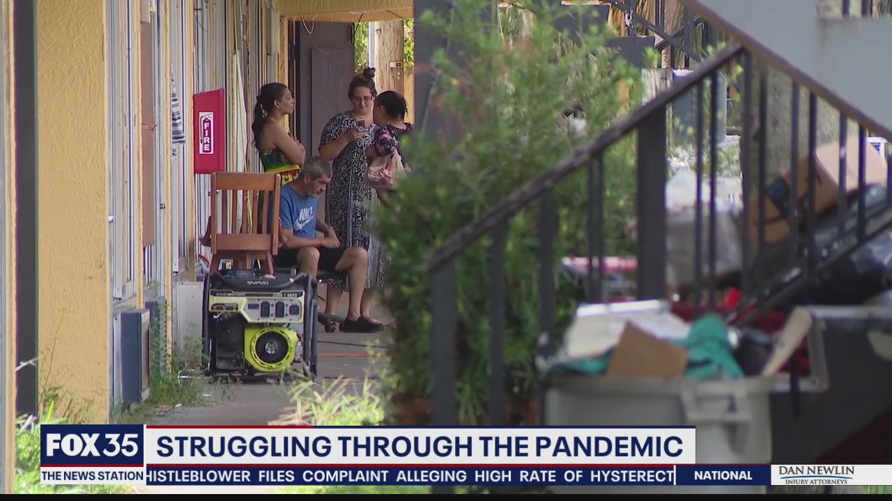 Families struggling through the pandemic