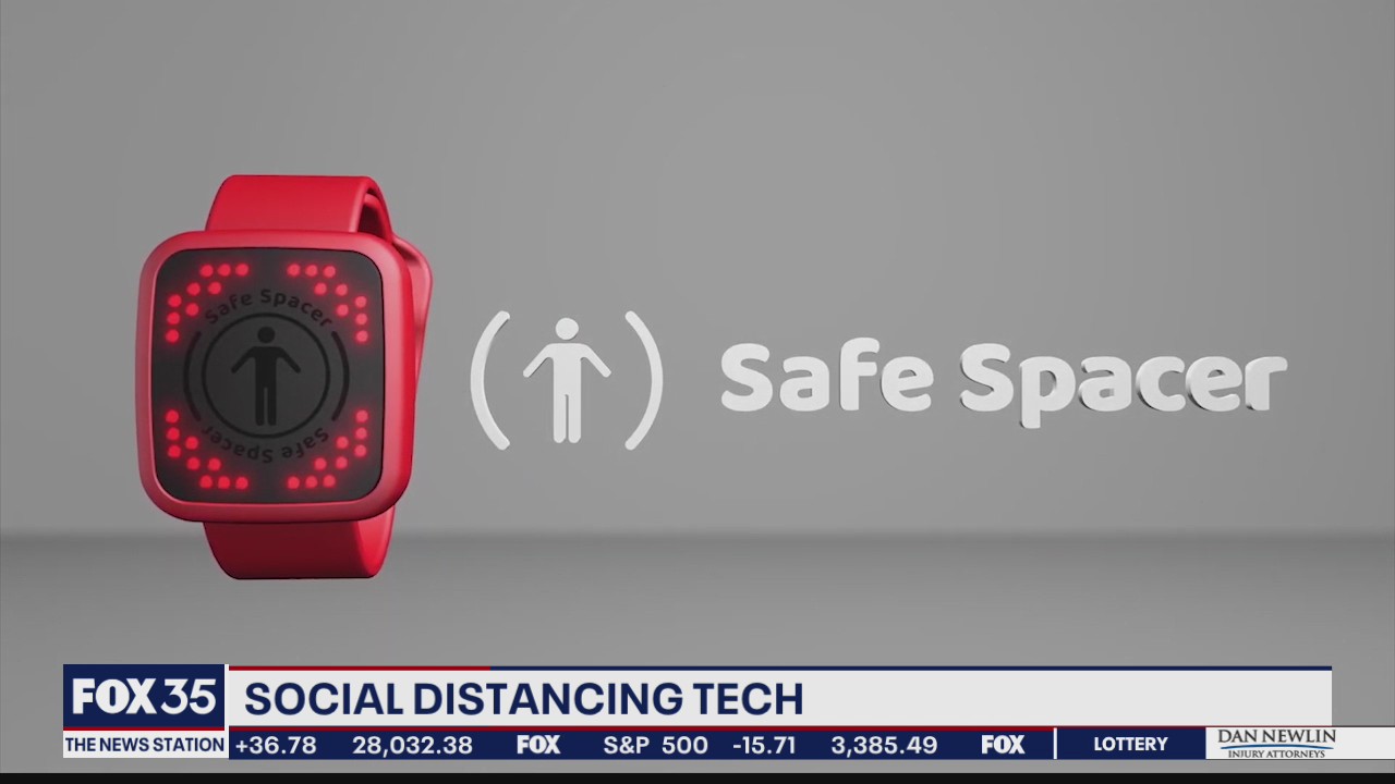 Technology alerts user to social distancing violations