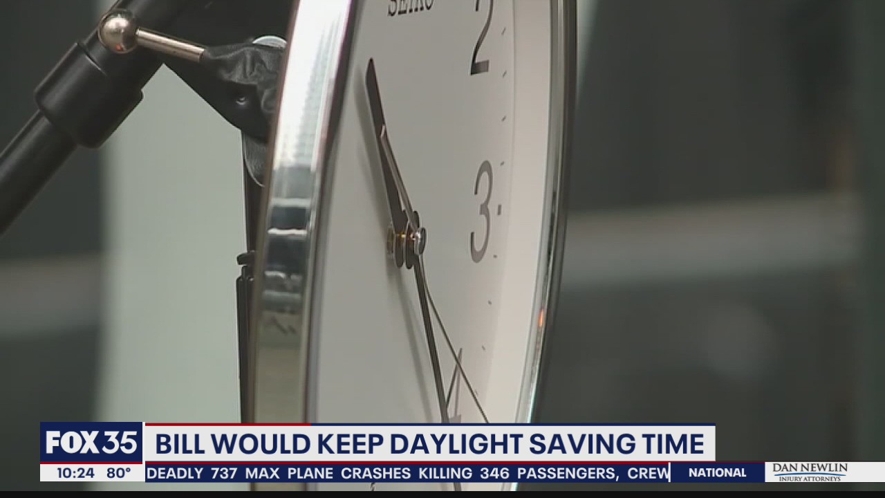 Bill would keep country on Daylight Saving Time