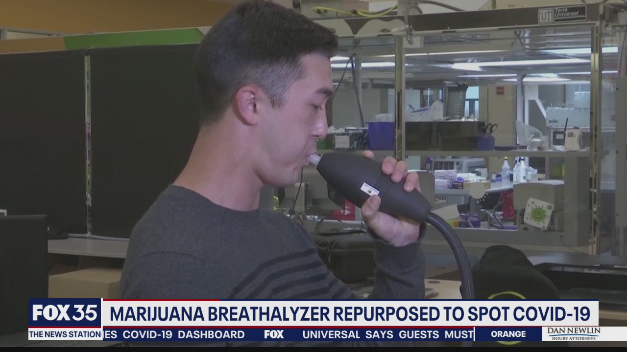 Marijuana breathalyzer repurposed to spot COVID-19