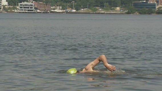 Swimming in the Hudson River